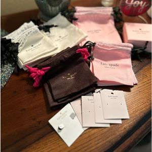 Kate Spade draw string bags